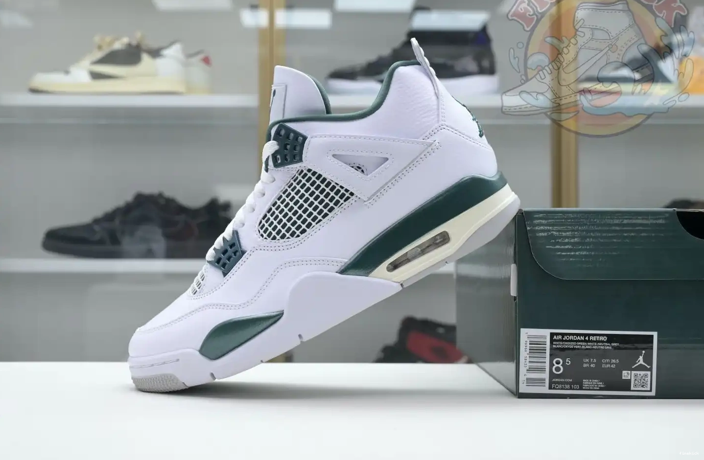 4 Green Oxidized Air Jordan 0520